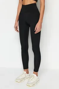 Trendyol Black Elastic High Waist Sport Legging